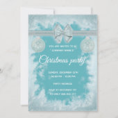 Kerst-kerstfeest met vorst kaart (Voorkant)