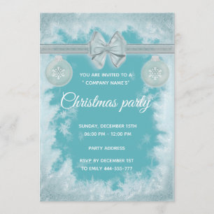 Kerst-kerstfeest met vorst kaart