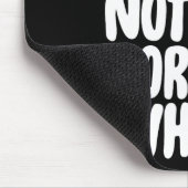 Kerst Kerstfeest Niets voor jou Grappig Cadeau Muismat (Hoek)