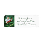 kerst kerstfeestdag etiket (Voorkant)