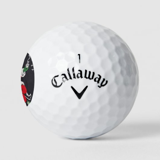 kerst kerstfeestdag golfballen (Logo)