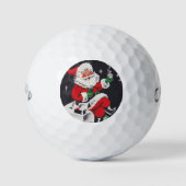 kerst kerstfeestdag golfballen (Voorkant)