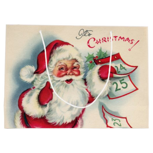 kerst kerstfeestdag groot cadeauzakje (Achterkant)