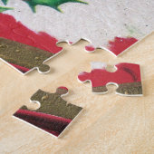 kerst kerstfeestdag legpuzzel (Zijkant)