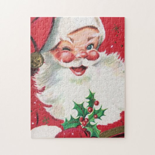 kerst kerstfeestdag legpuzzel (Verticaal)