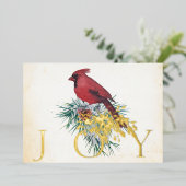  kerst-kerstfeestkaart op maat folie feestdagenkaart (Staand Voorkant)