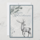 Kerst-kerstfeestkerst Feestdagenkaart (Voorkant)