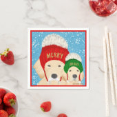 Kerst Kersthonden Servetten (Insitu)