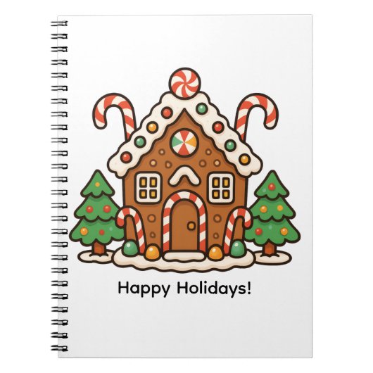 Kerst Kersthuis Notitieboek (Voorkant)