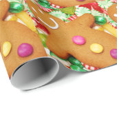 Kerst-kerstinpakpapier Cadeaupapier (Rol Hoek)