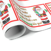 Kerst-kerstinpakpapier Cadeaupapier (Rol Hoek)