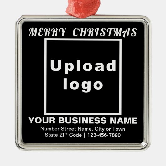 Kerst-kerstkantoneelversiering Metalen Ornament (Voorkant)