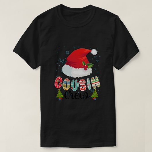 Kerst kerstkerstkerstkerstkerstmannicht (Neef Crew T-shirt (Design voorkant)