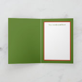 kerst kerstkerstkerstman feestdagen kaart (Binnen)