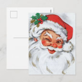 kerst kerstkerstkerstman feestdagenkaart (Voorkant / Achterkant)