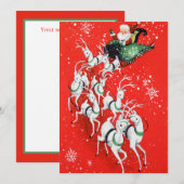 kerst kerstkerstkerstman feestdagenkaart