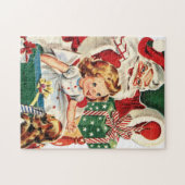 kerst kerstkerstkerstman legpuzzel (Horizontaal)