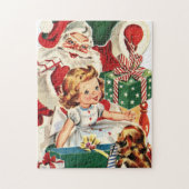 kerst kerstkerstkerstman legpuzzel (Verticaal)