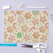 KERST KERSTKOEK EN KERSTSTOKEN TISSUEPAPIER (Craft)