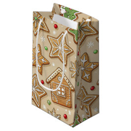 KERST KERSTKOEK HUISJES EN STERREN KLEIN CADEAUZAKJE