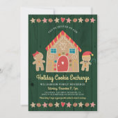 Kerst-kerstkoekjes met ontbijt - Exchange Green Ru Kaart (Voorkant)