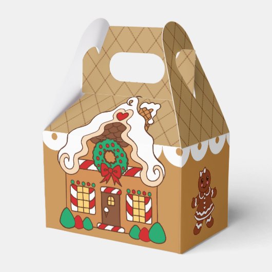 Kerst Kerstkrans Cadeaobox Bedankdoosjes (Voorkant Zijde)