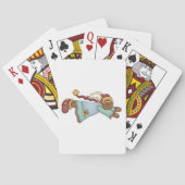 Kerst Kerstkrans Engel Pokerkaarten (Achterkant)