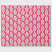 Kerst Kerstkrans Inpakpapier (Vlak)