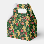 Kerst Kerstkrans Koekjes  Bedankdoosjes (Achterkant)