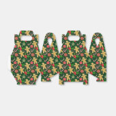 Kerst Kerstkrans Koekjes  Bedankdoosjes (Uitgevouwen)