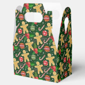 Kerst Kerstkrans Koekjes  Bedankdoosjes (Geopend)