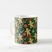 Kerst Kerstkrans Koekjes  Koffiemok (Voorkant links)