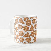 Kerst Kerstkrans Koekjes Koffiemok (Voorkant links)