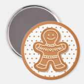Kerst Kerstkrans Koekjes  Magneet (Voorkant / Achterkant)