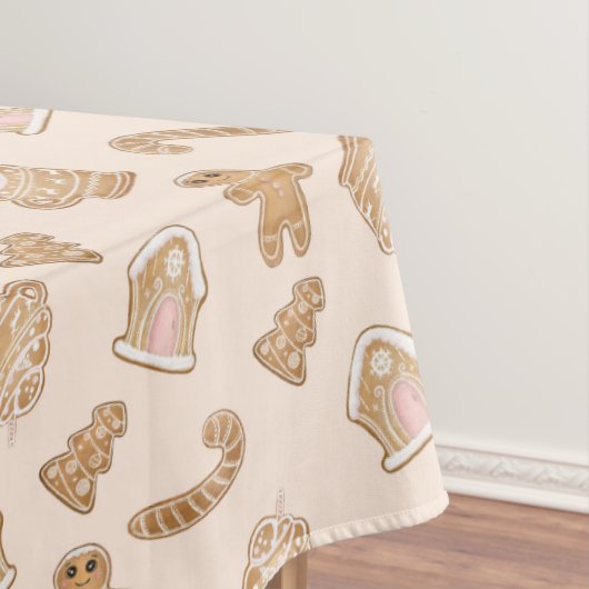 Kerst Kerstkrans Koekjes Snoeprietjes Tafelkleed (Voorbeeld)