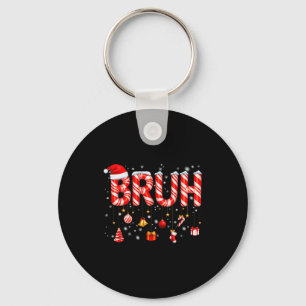 Kerst Kerstman Hoed Sneeuwvlok Kerstmis Xmas Sleutelhanger
