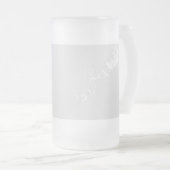 Kerst: Kerstman - Matglas Bierpul (Voorkant rechts)