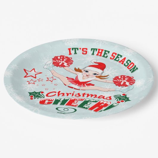 Kerst-kerstman Papieren Bordje (Gekanteld)