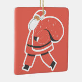 Kerst Kerstmis Cute Keramisch Ornament (Rechts)