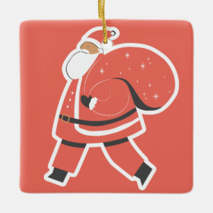 Kerst Kerstmis Cute Keramisch Ornament