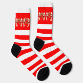 Kerst Kerstmis Kerst Sokken (Rechts)