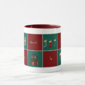 Kerst Kerstmug Merry & Bright Mok (Midden)