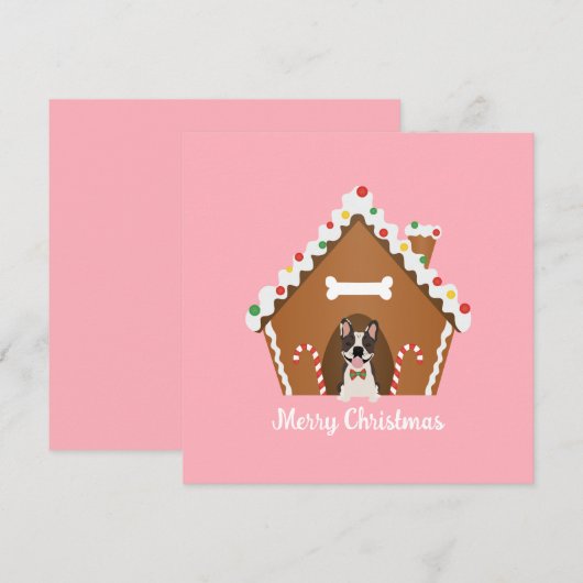 Kerst-kerstontbijtkoek (Voorkant / Achterkant)