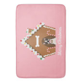 Kerst-kerstontbijtkoek Badmat (Voorkant Verticaal)