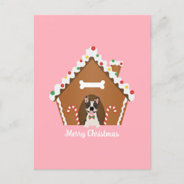 Kerst-kerstontbijtkoek Briefkaart