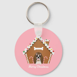 Kerst-kerstontbijtkoek Sleutelhanger