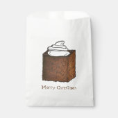 Kerst-kerstontbijtkoekjes, koekjes en kruiden bedankzakje (Voorkant)