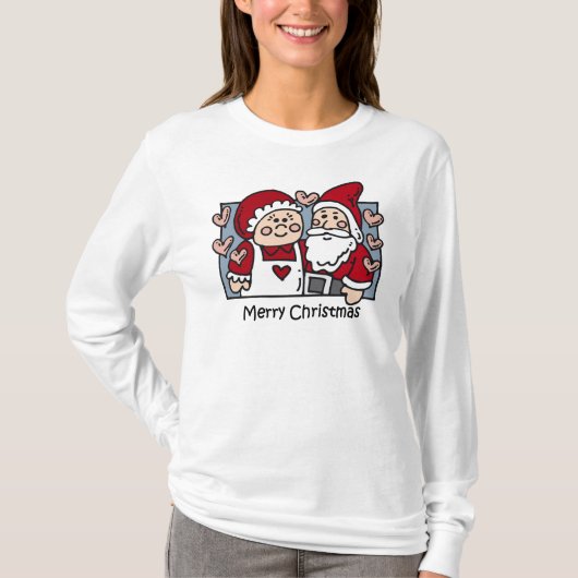 Kerst-kerstshirt T-shirt (Voorkant)