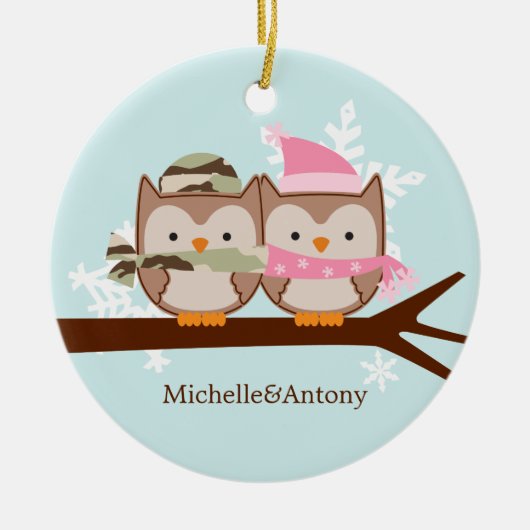 Kerst-kerstsieraden voor militaire koepels keramisch ornament (Voorkant)