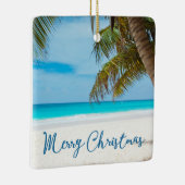 Kerst-kerstsierplein keramische plattegrond keramisch ornament (Rechts)